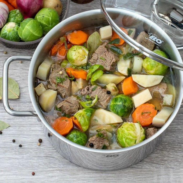 Faitout en inox 26 cm de 9,5 litres Elo Citrin