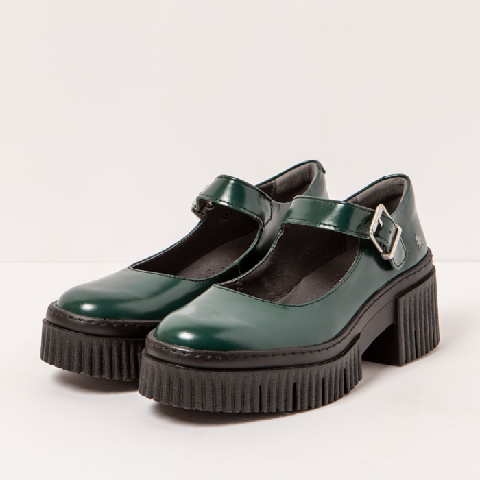 Zapatos con tacón 1373 NAPPA SHINNY JUNGLE/YORK color Jungle