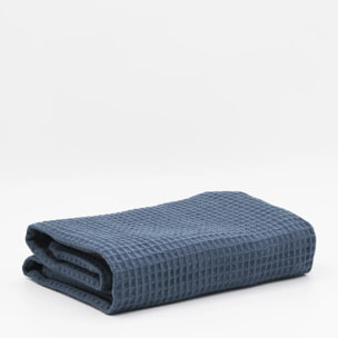 Serviettes Gaufrée 100 % coton Blue Majolica