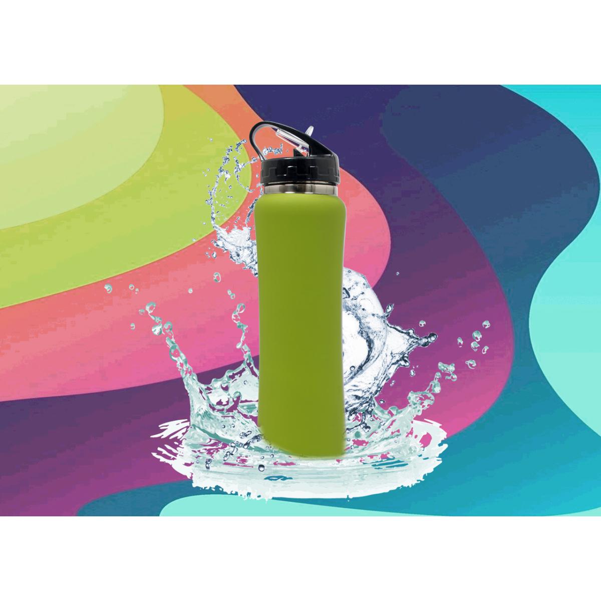 Borraccia Termica Thermos Caldo-Freddo Modello Sport Verde