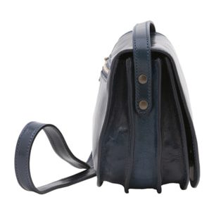 Borsa a tracolla da donna - Modello False - Vera pelle - 24.0 x 17.0 x 11.0 cm