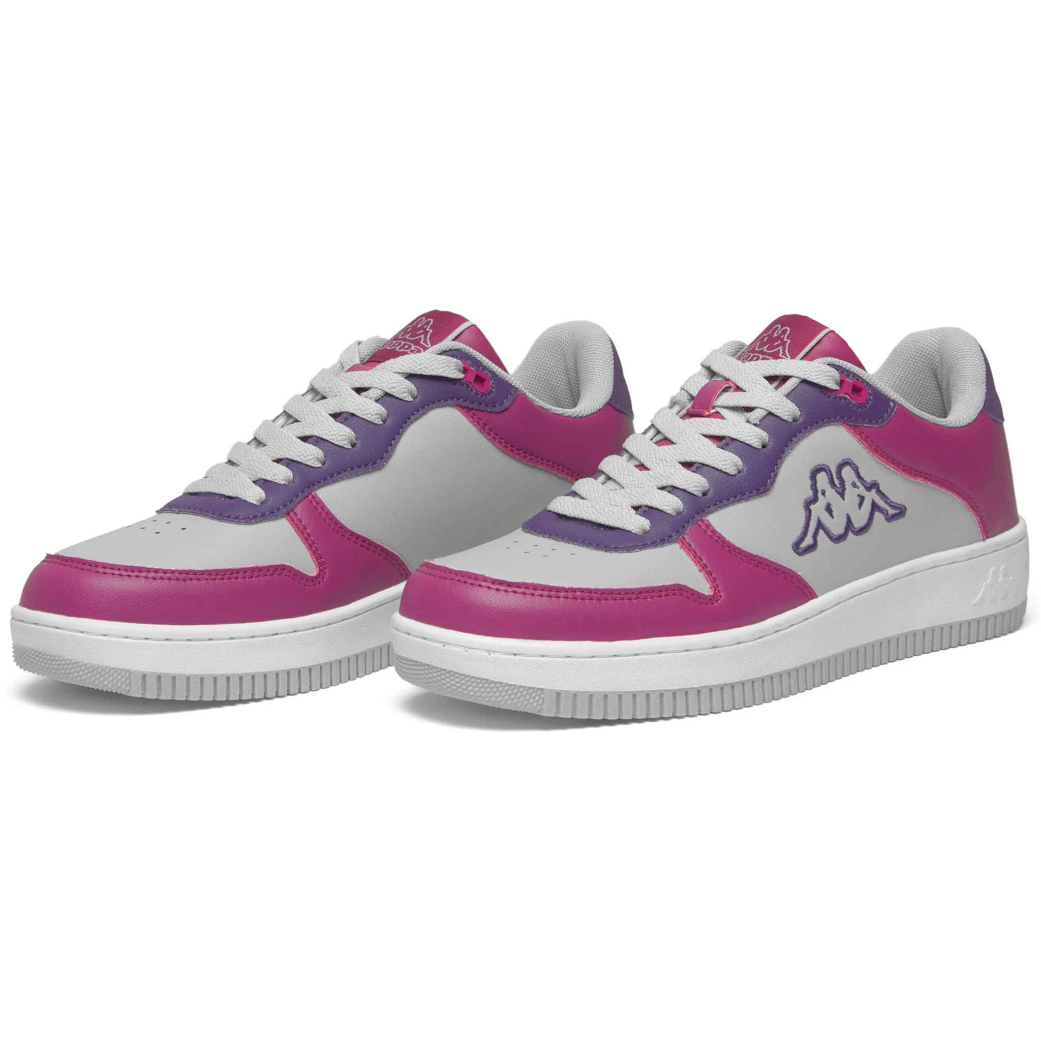 Kappa - Sneakers Uomo Donna Grigio - Logo Maserta 1.0