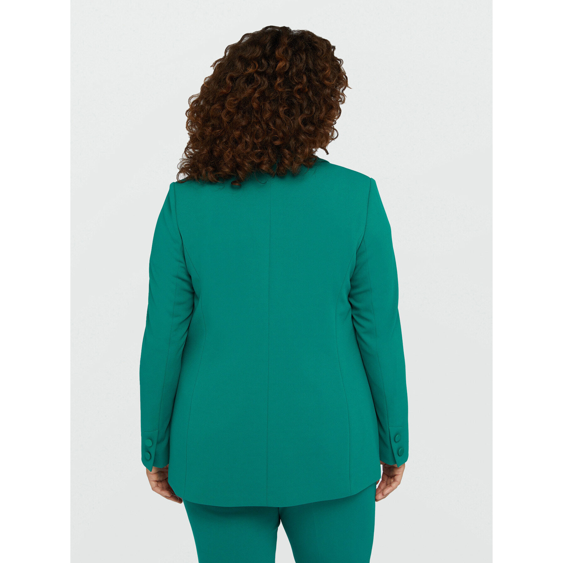 Fiorella Rubino - Blazer con bolsillos de parche - Verde