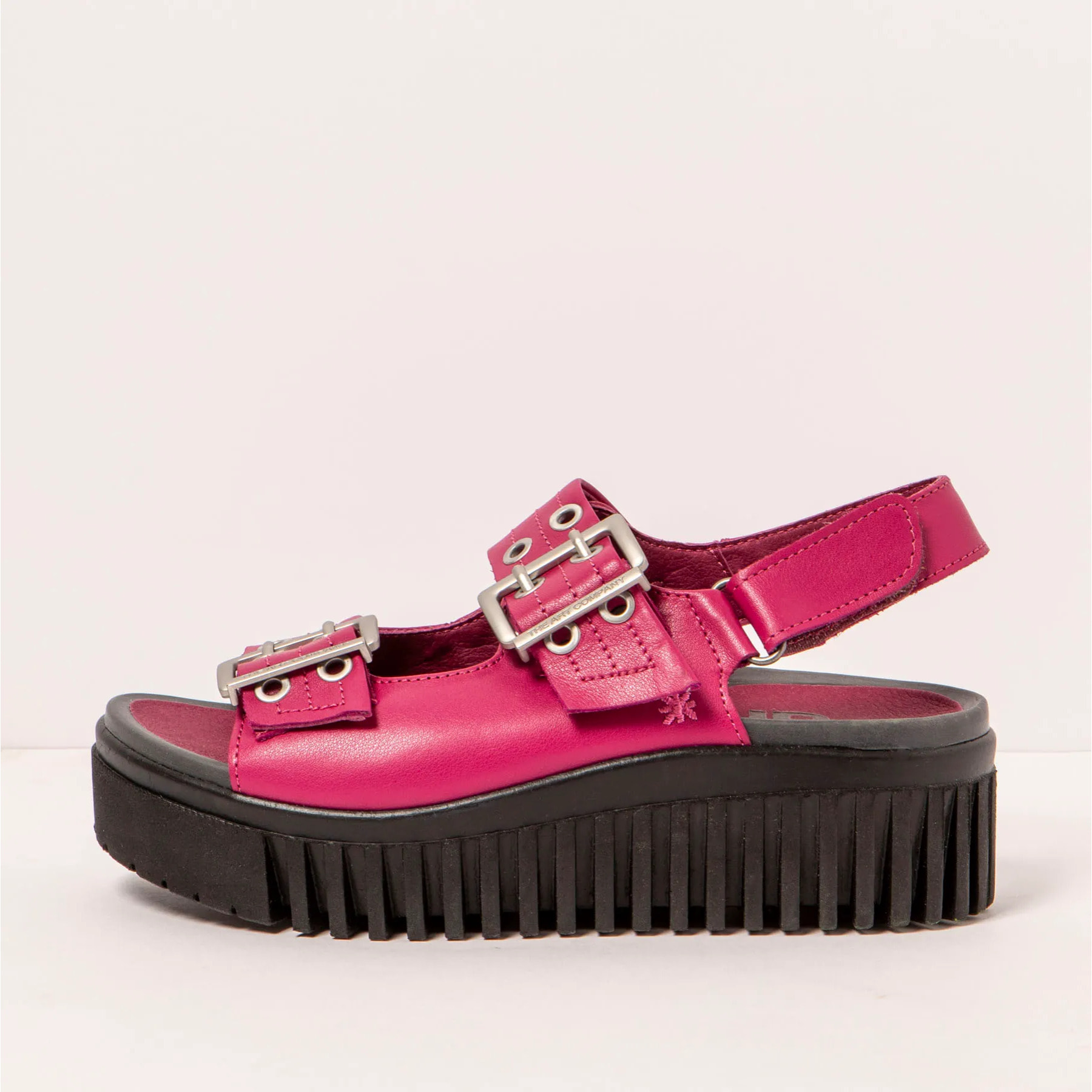 Sandalia de cuña 1579 NAPPA FUXIA/BRIGHTON color Fuxia