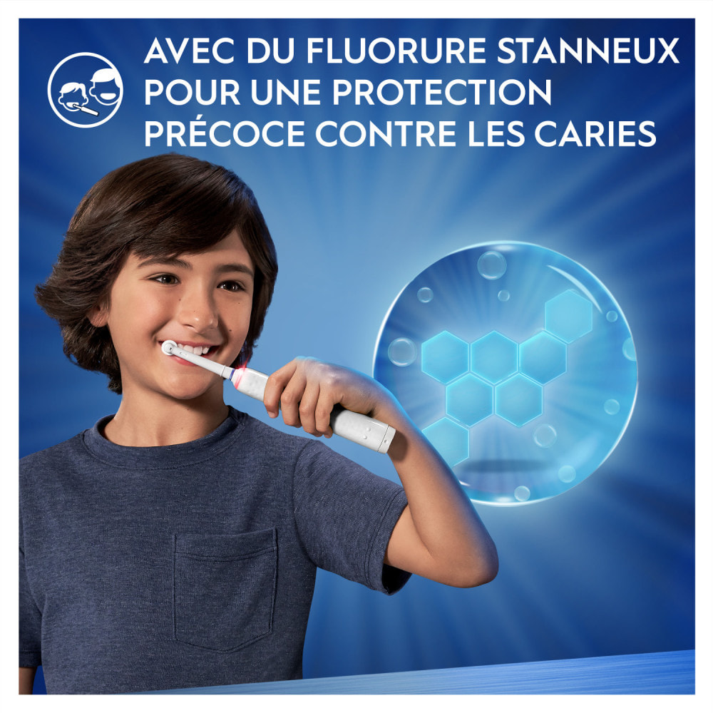 4 Dentifrices Junior 75 ml - Oral B