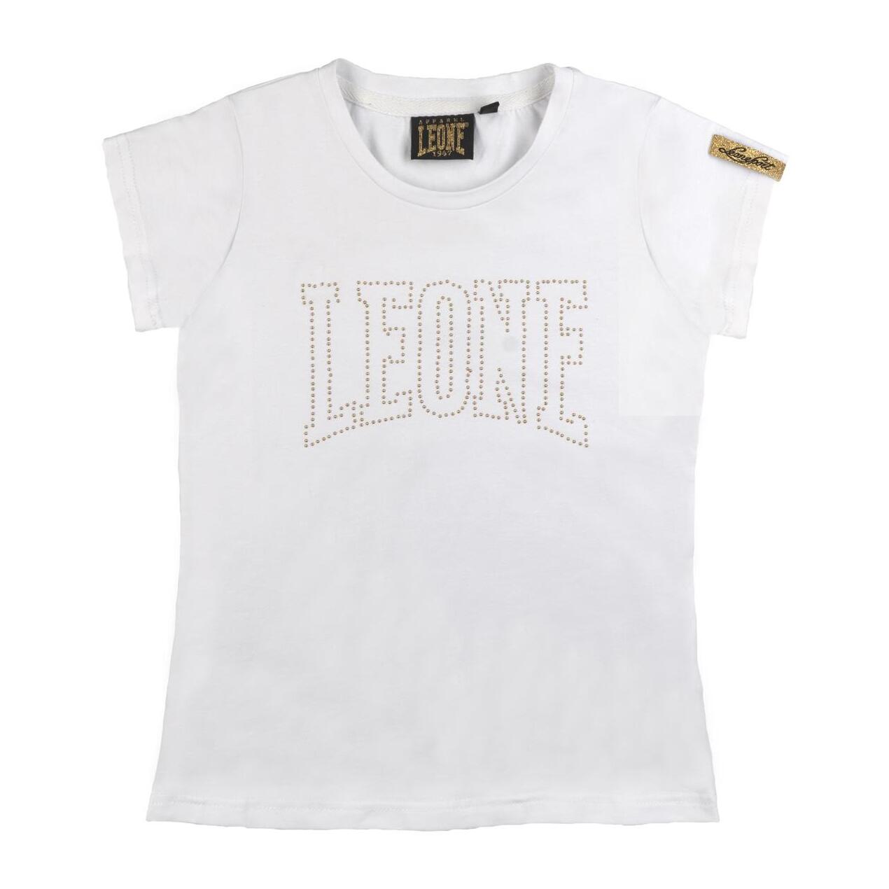 Maglietta da bambina a maniche corte Sporty Gold