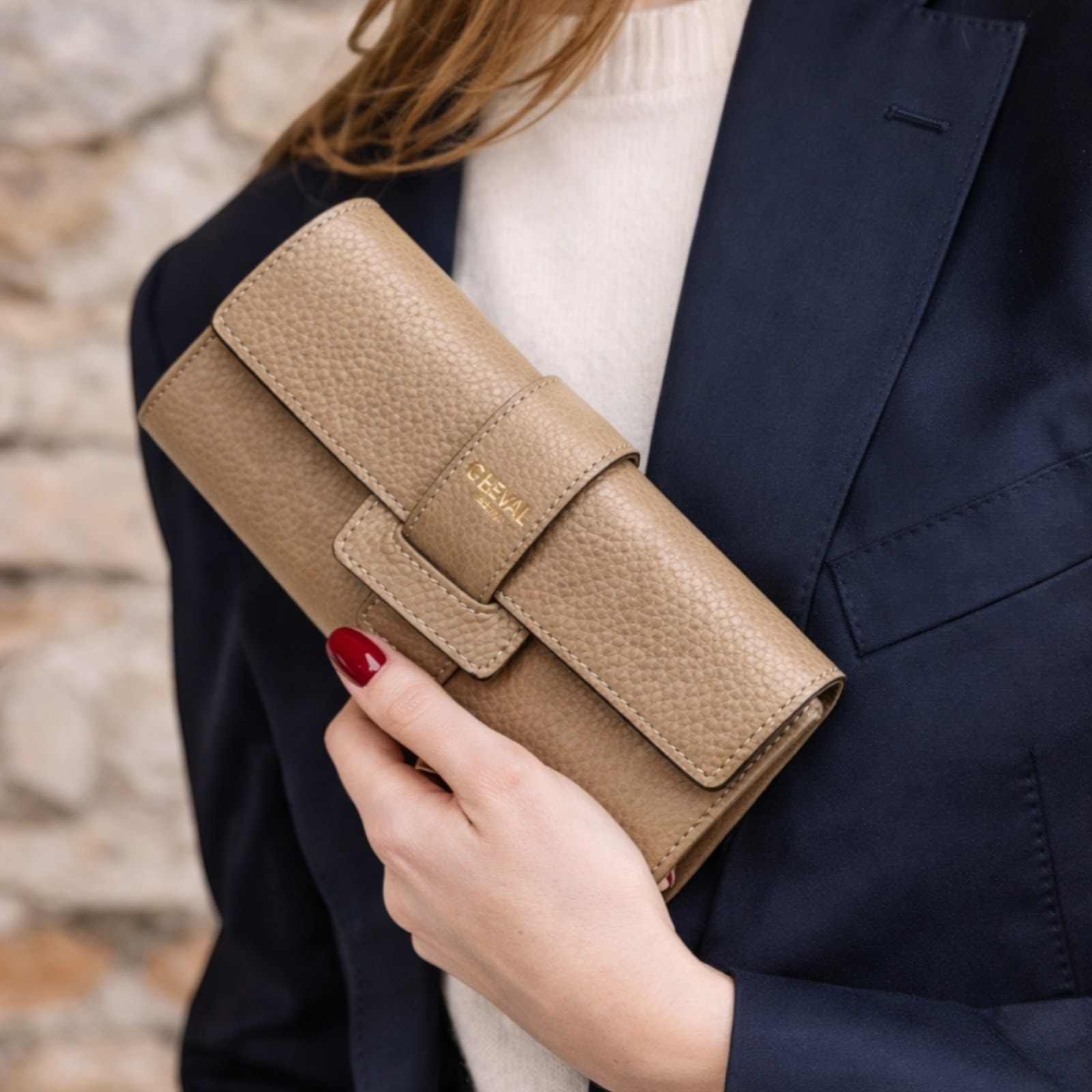 Cartera Cheval Firenze Dean Taupe