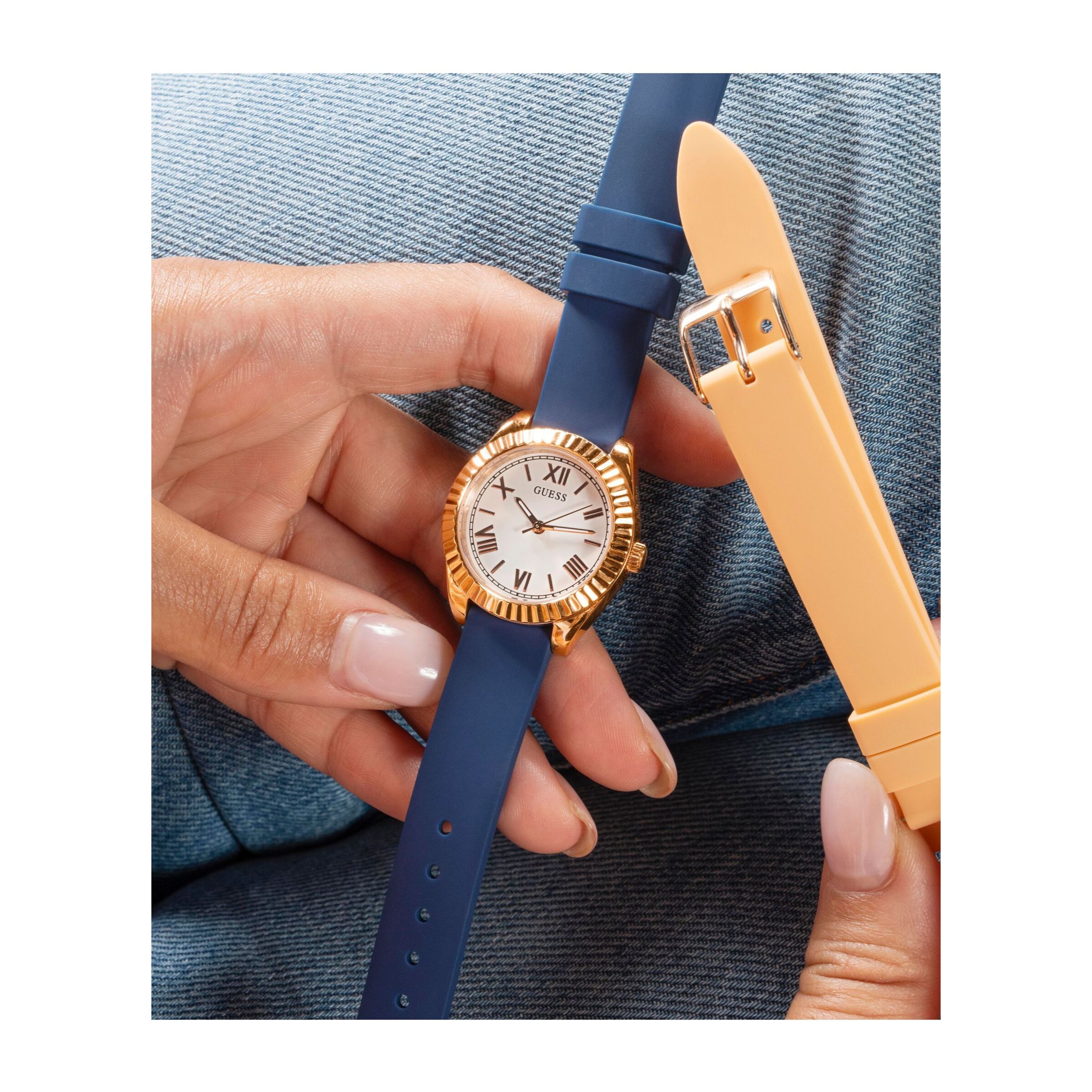 Guess Reloj Analógico De Cuarzo. Gbs Mini Luna