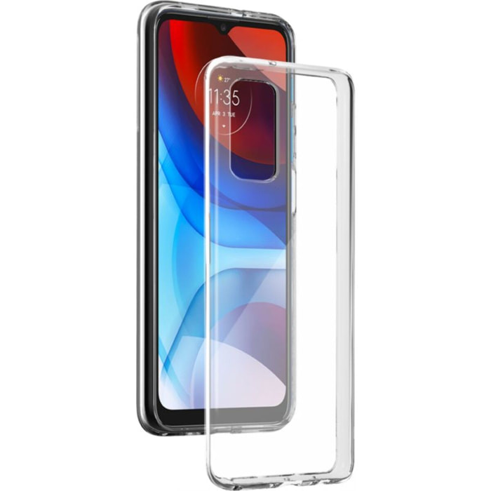 Coque BIGBEN CONNECTED Motorola E13 4G Silisoft transparente