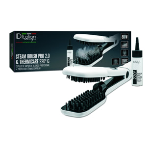 cepillo de vapor steam brush id + thermicare 40ml