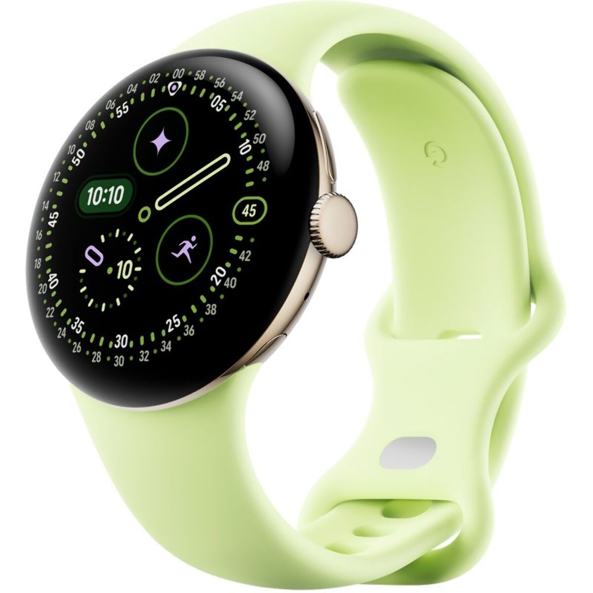 Montre connectée GOOGLE Pixel Watch 4 41mm Champagne/Vert BT