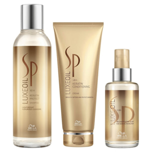 WELLA SP Kit Luxe Oil Keratin Shampoo 200ml + Conditioner 200ml + Oil 100ml