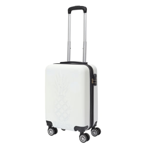 Valise Cabine Embosse Ananas