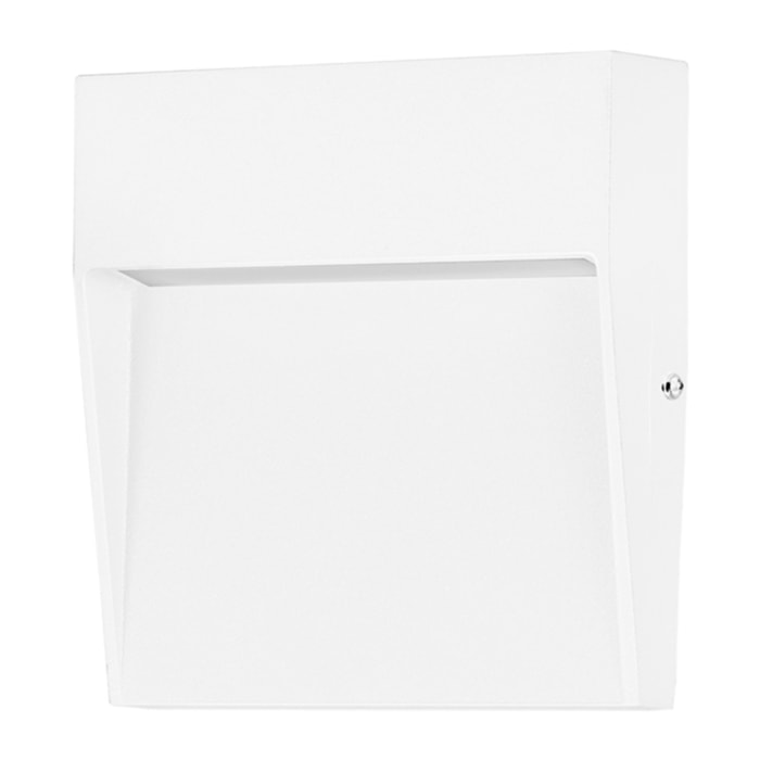 FORLIGHT Nod Square - Foco LED Exterior IP65 de Superficie para Pared. Lámpara de Pared para Señalizar Caminos | Escaleras y Ro