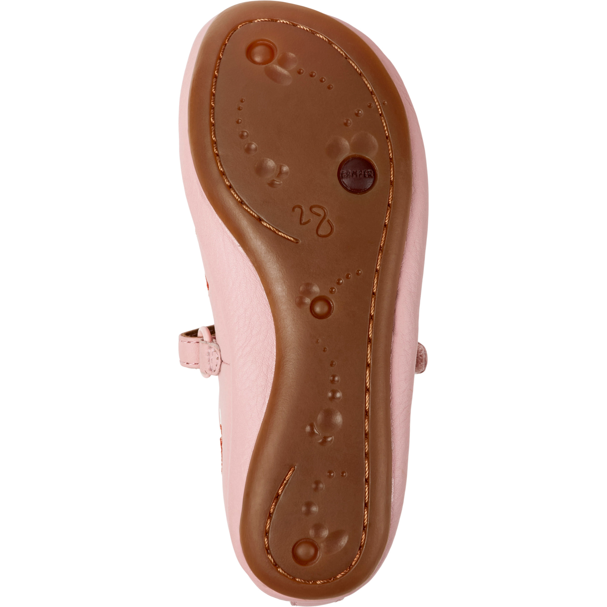 Ballerini - CAMPER Right Twins - Rosa - Pelle liscia