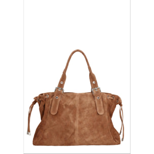 Borsa a mano da donna Made in Italy - Modello Celeste Plus - 100% pelle - 20.0 x 28.5 x 41.0 cm