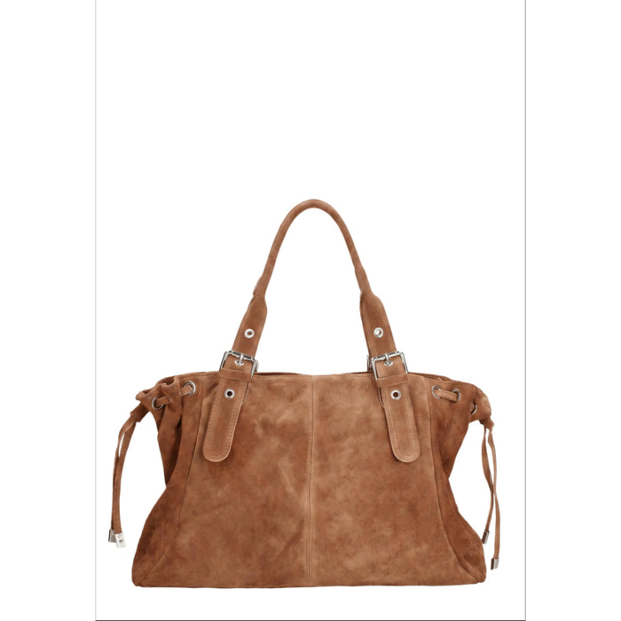 Borsa a mano da donna Made in Italy - Modello Celeste Plus - 100% pelle - 20.0 x 28.5 x 41.0 cm