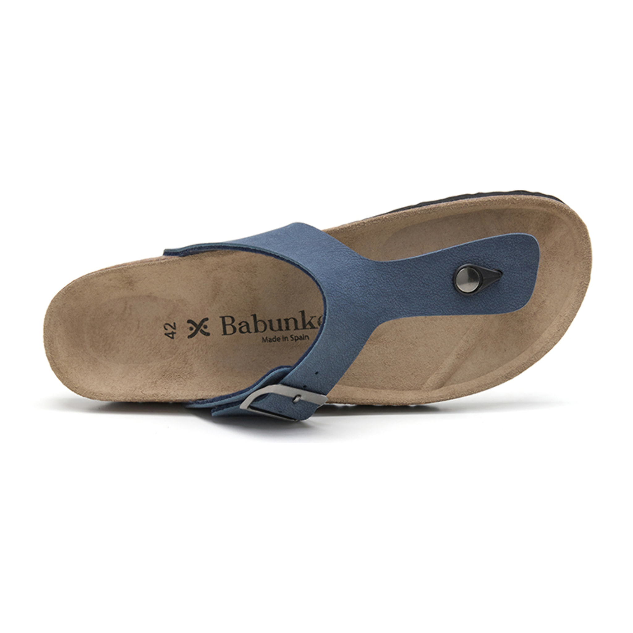 SANDALIA BABUNKERS AZUL