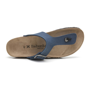 SANDALIA BABUNKERS AZUL