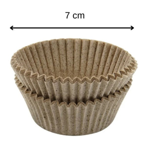 Lot de 80 moules à muffins en papier écoresponsable 7 cm Zenker Smart Pastry