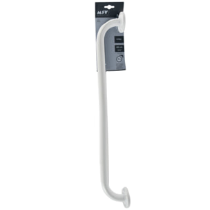 Barre de redressement ou d'appui Acier 60cm Blanc MSV