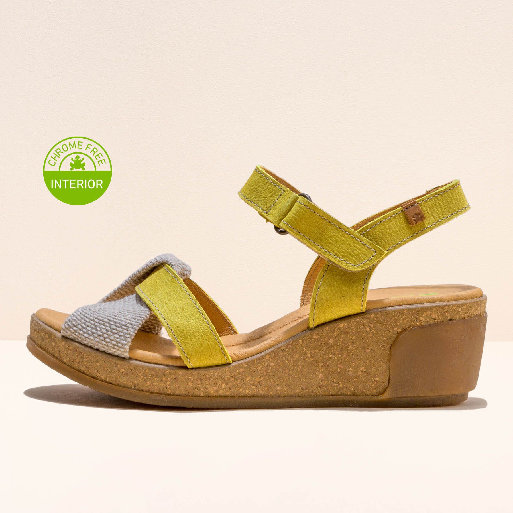 Sandalias N5038 PLEASANT-LINO HERBAL / LEAVES color Herbal