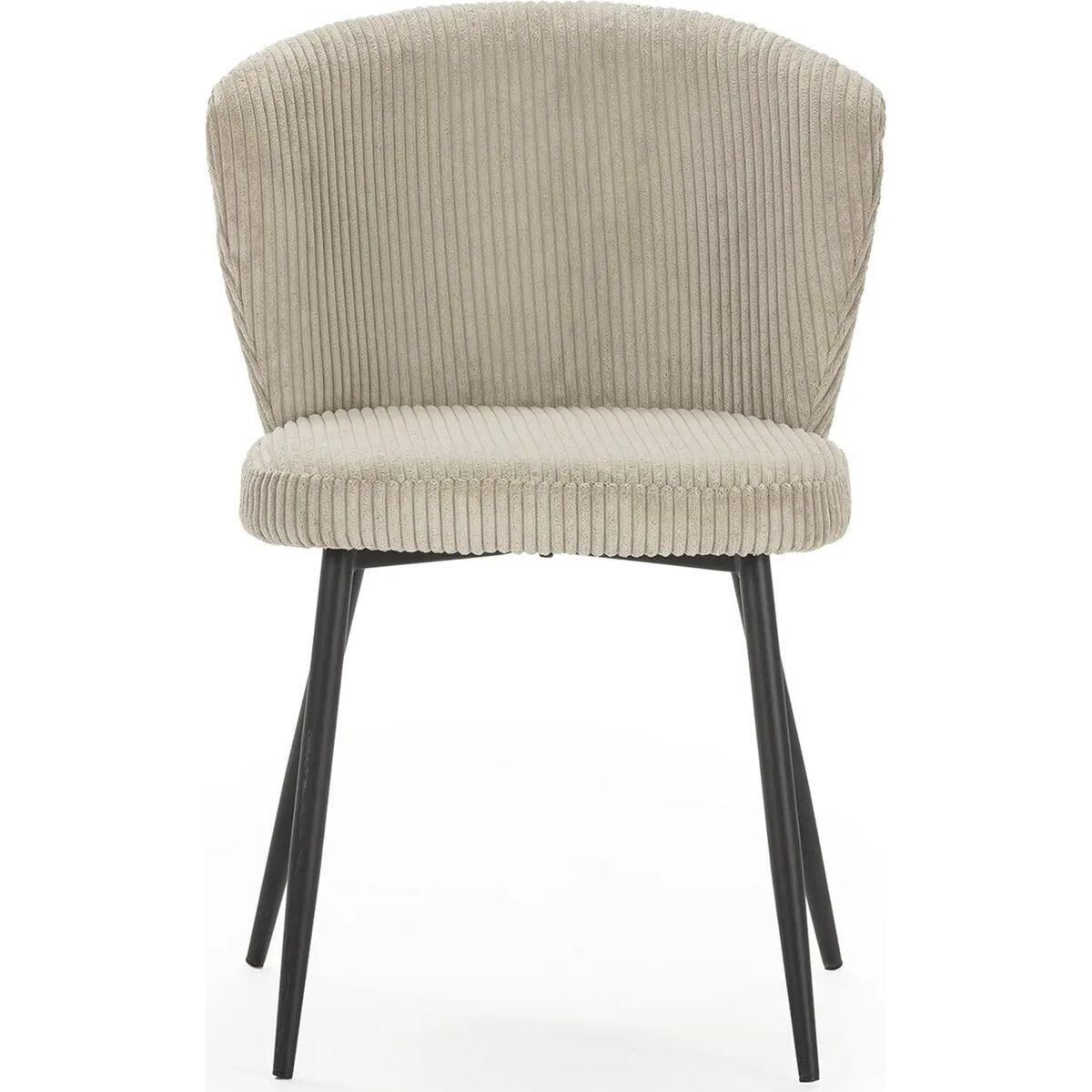 Lot de 4 chaises en velours côtelé - KLARA