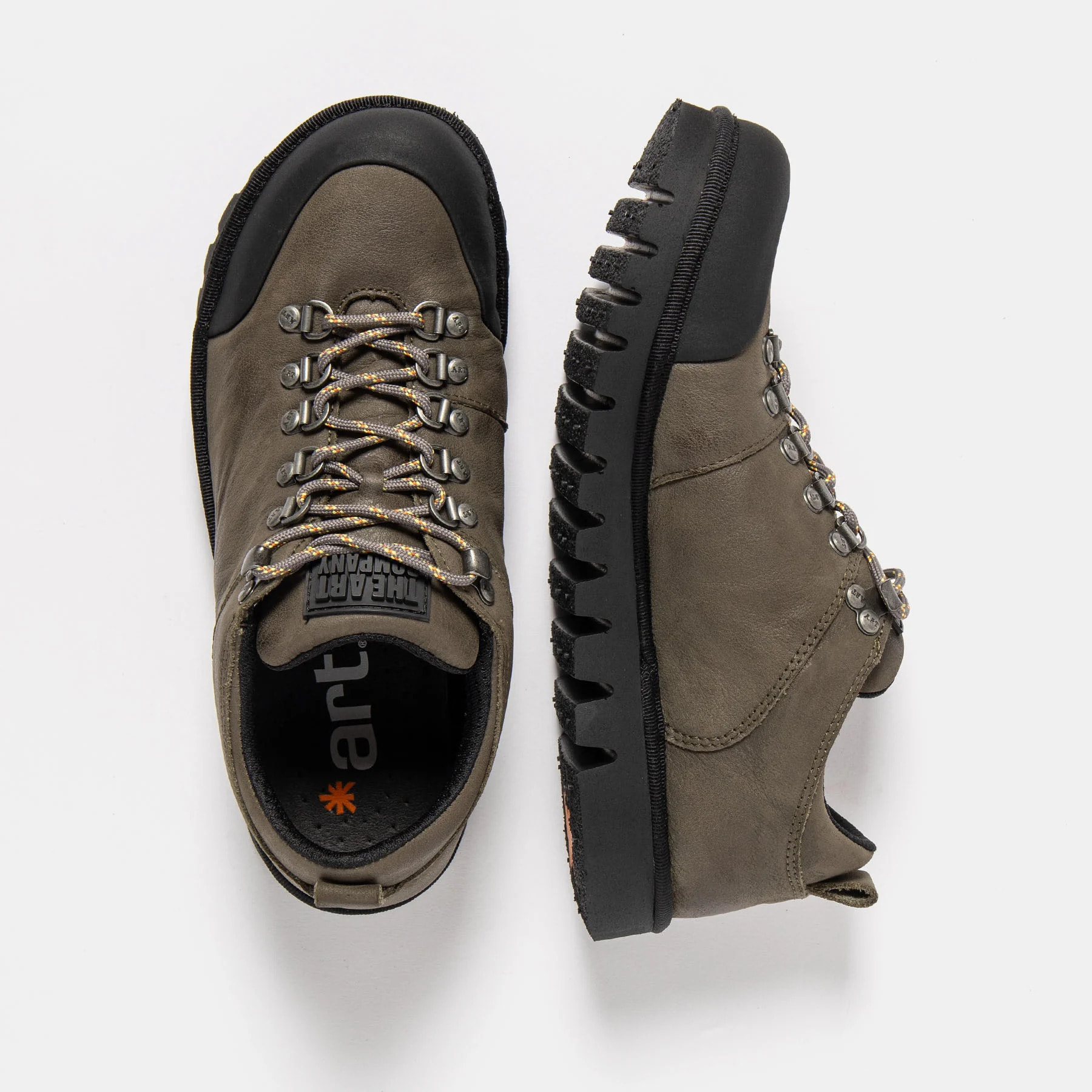 Zapatos 1629 ROMA KAKI-BLACK/ MONTREAL color Kaki-black