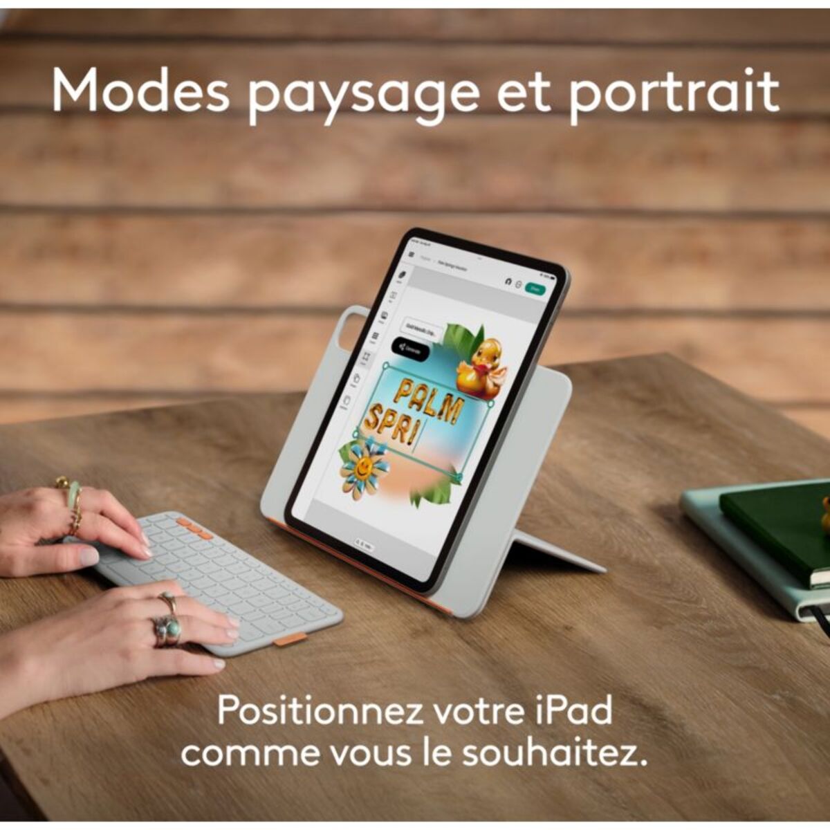 Etui LOGITECH FLIP FOLIO 11 GREY IPAD PRO