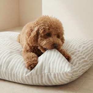 Lit pour animaux déhoussable et antitaches Bobby Beige