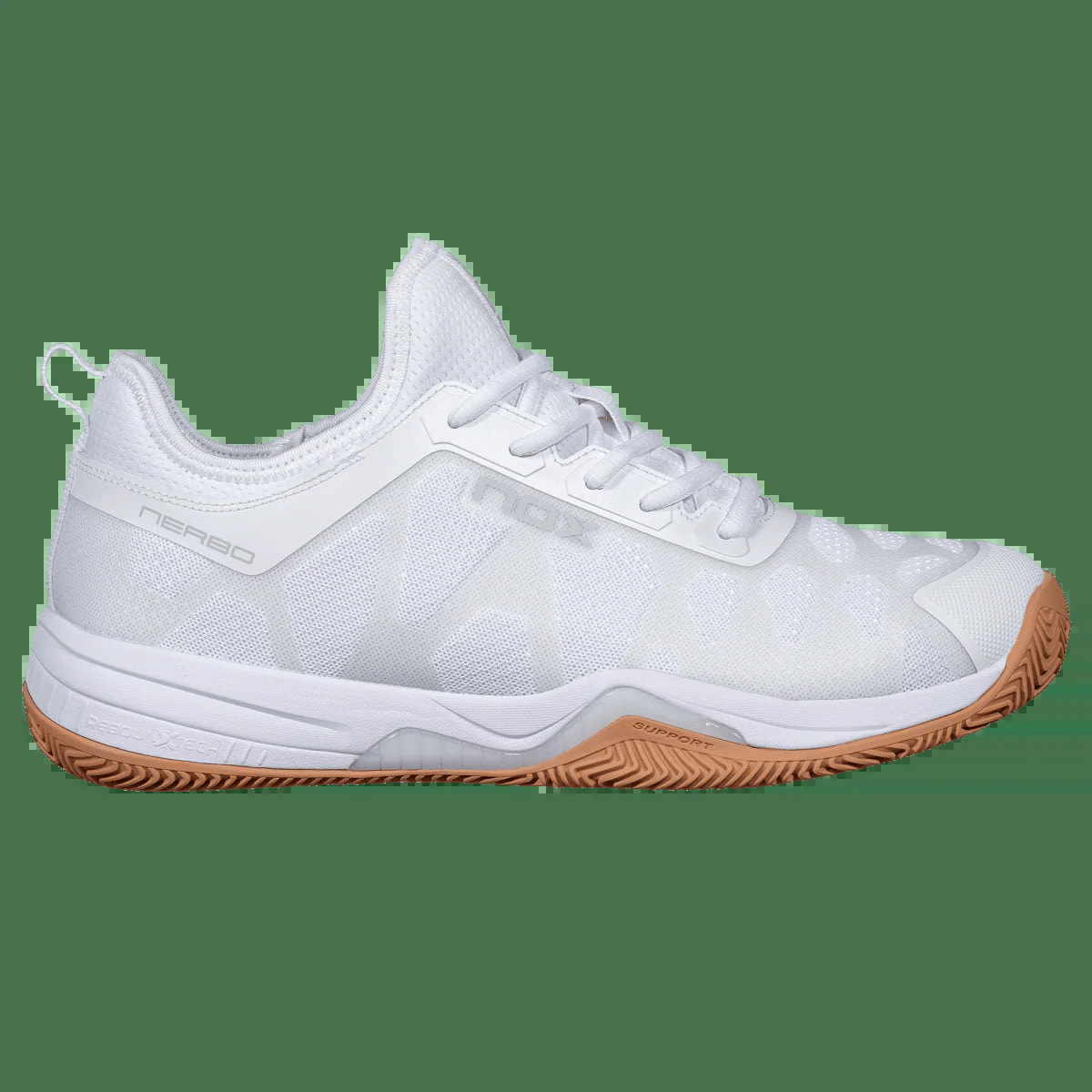 Zapatillas de Pádel NERBO Blanco/Suela Caramelo