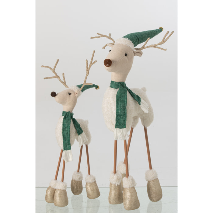J-Line figurine Renne Debout - polyester - mix - large