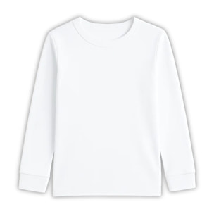 Camiseta Niño M/L Canale 1X1 Blanco Talla 10