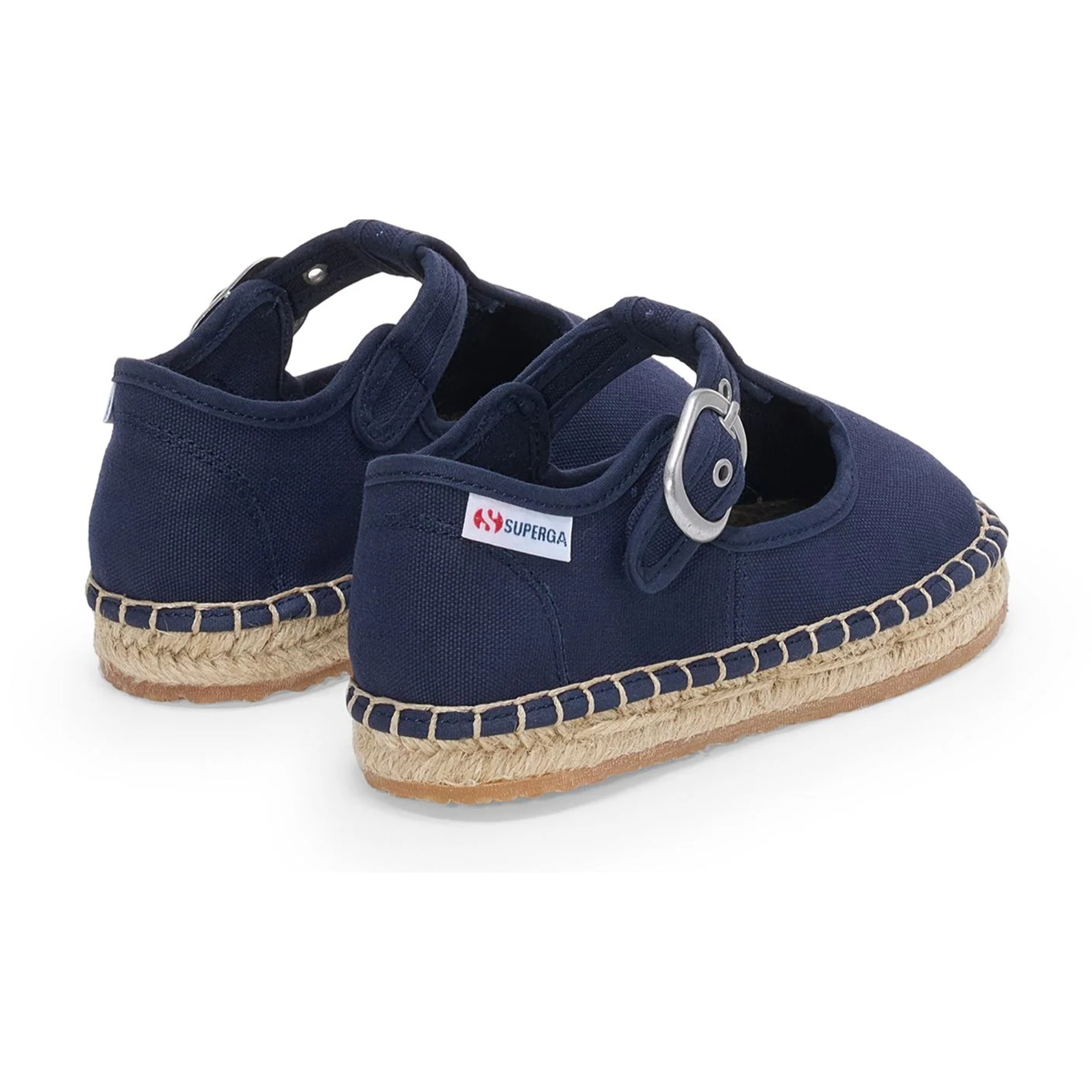 Superga - Alpargatas Niña Azul - 3010 MARY JANE KIDS ESPADRILLAS