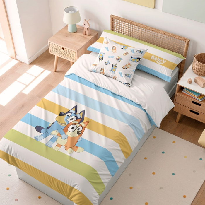 Funda nordica BLUEY + funda almohada 65x65