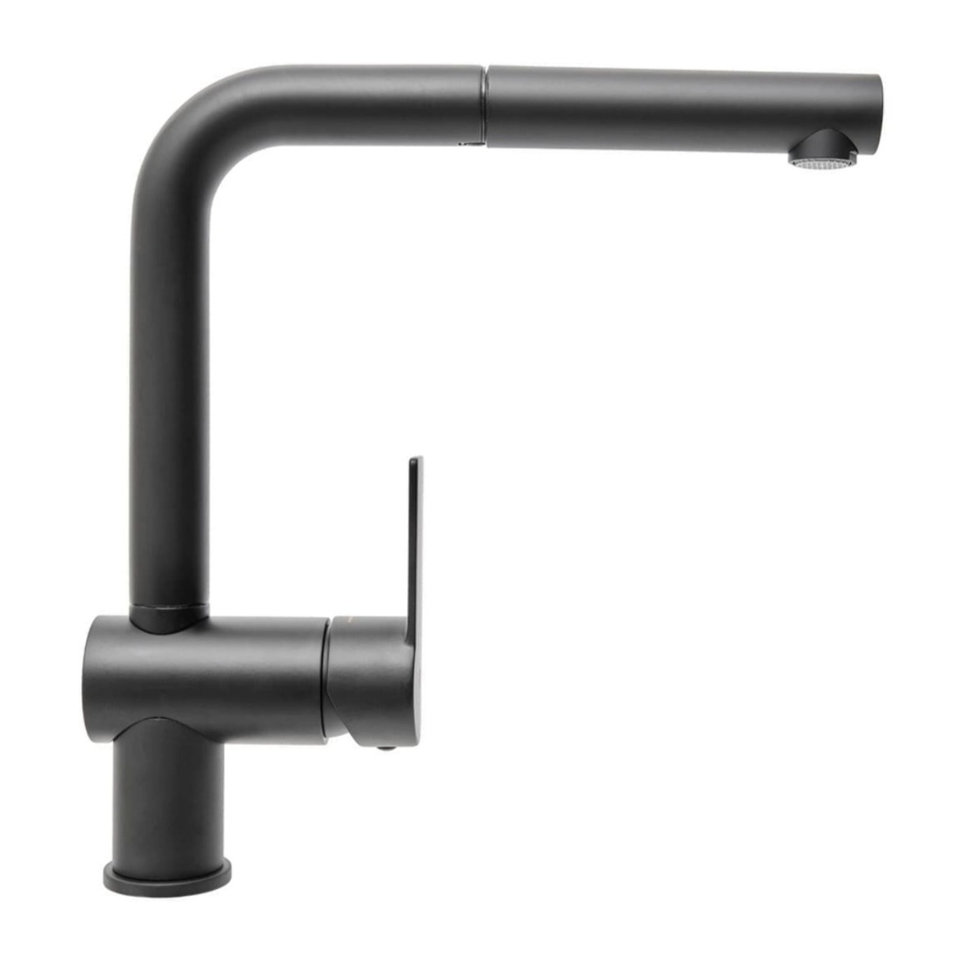 B-Way mitigeur de cuisine sur pied avec douchette extractible, noir mat (SATBSBW185)