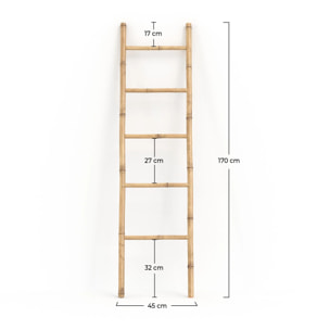 Porte-serviettes échelle en bambou - Bami