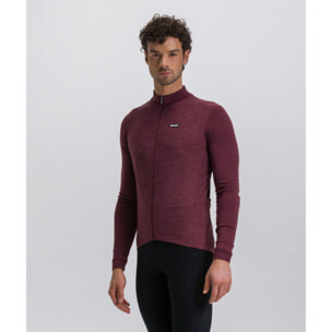 Pure - Maglia Manica Lunga - Borgogna - Uomo
