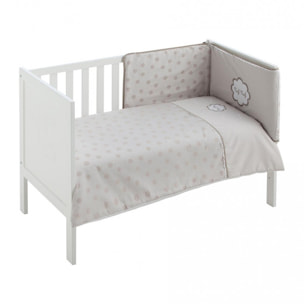 SET NORD+PROT 100% COT BORD TRES CHIC