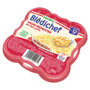 9 Assiettes Hachis Parmentier des tout-petits (9x230g) - Blédichef Dès 12 Mois