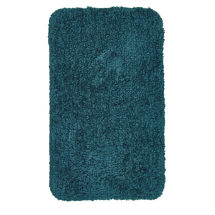 Tapis de bain tufté uni ESSENTIAL bleu