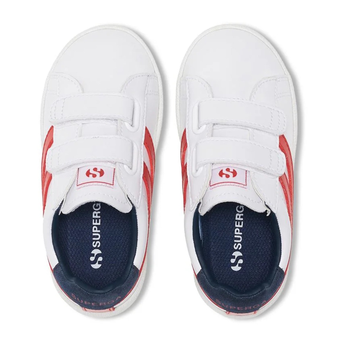 Superga - Zapatillas Niño/a Gris - 4832 Kids Straps Match