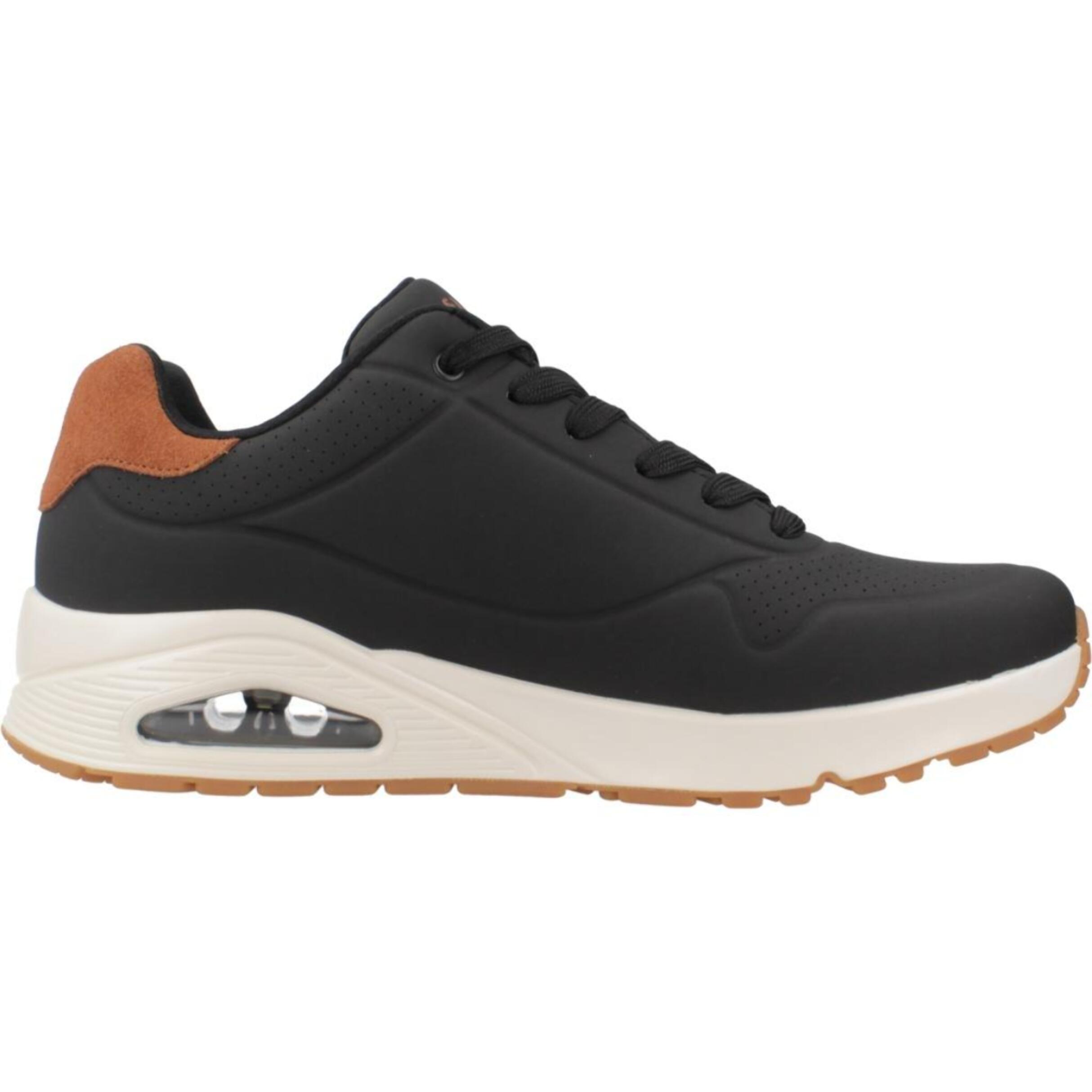 Sneakers De  Hombre Uno - Suited On Air Negro