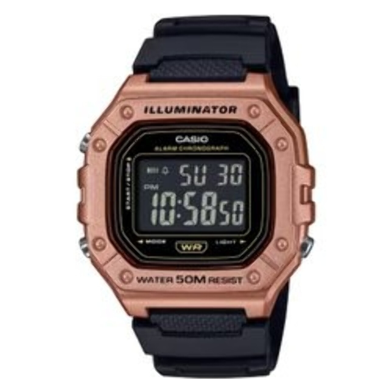 Reloj Casio W-218HM-5BVEF Unisex Digital Cuarzo con Correa de Resina