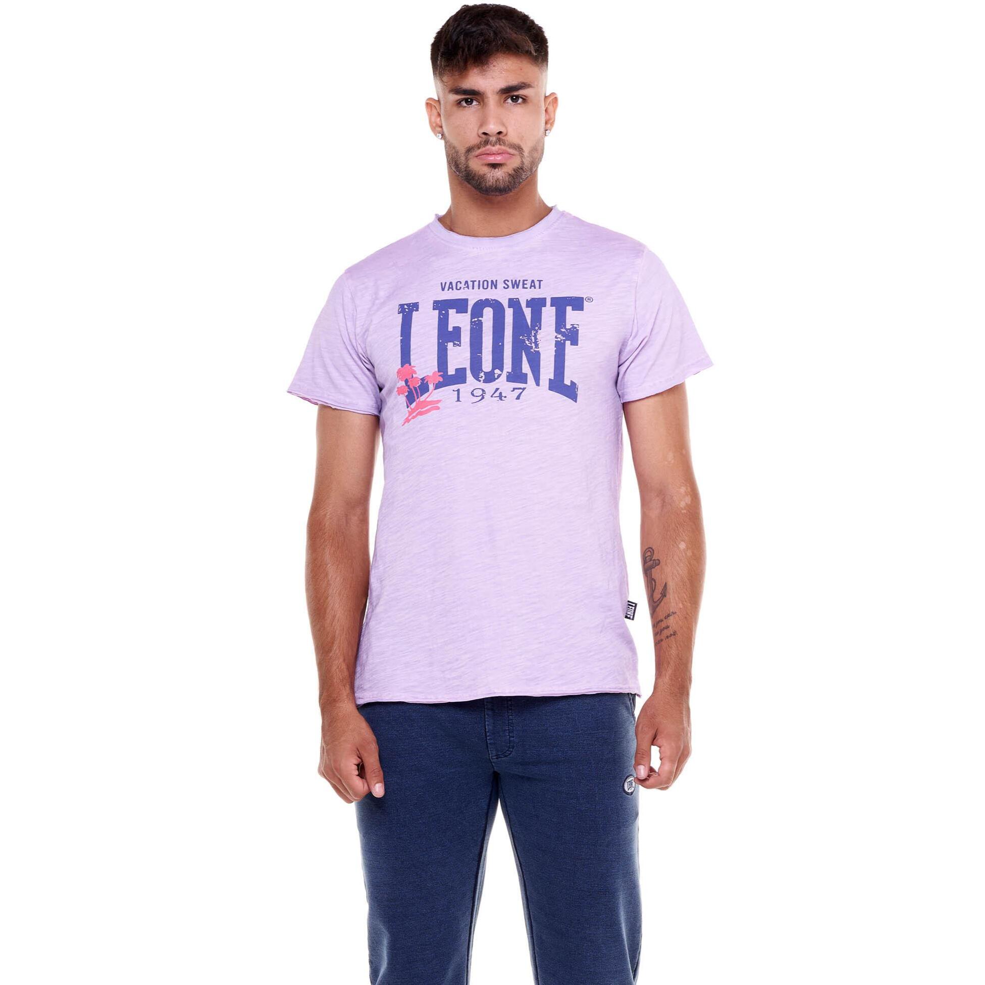 T-shirt da uomo effetto slavato Beach