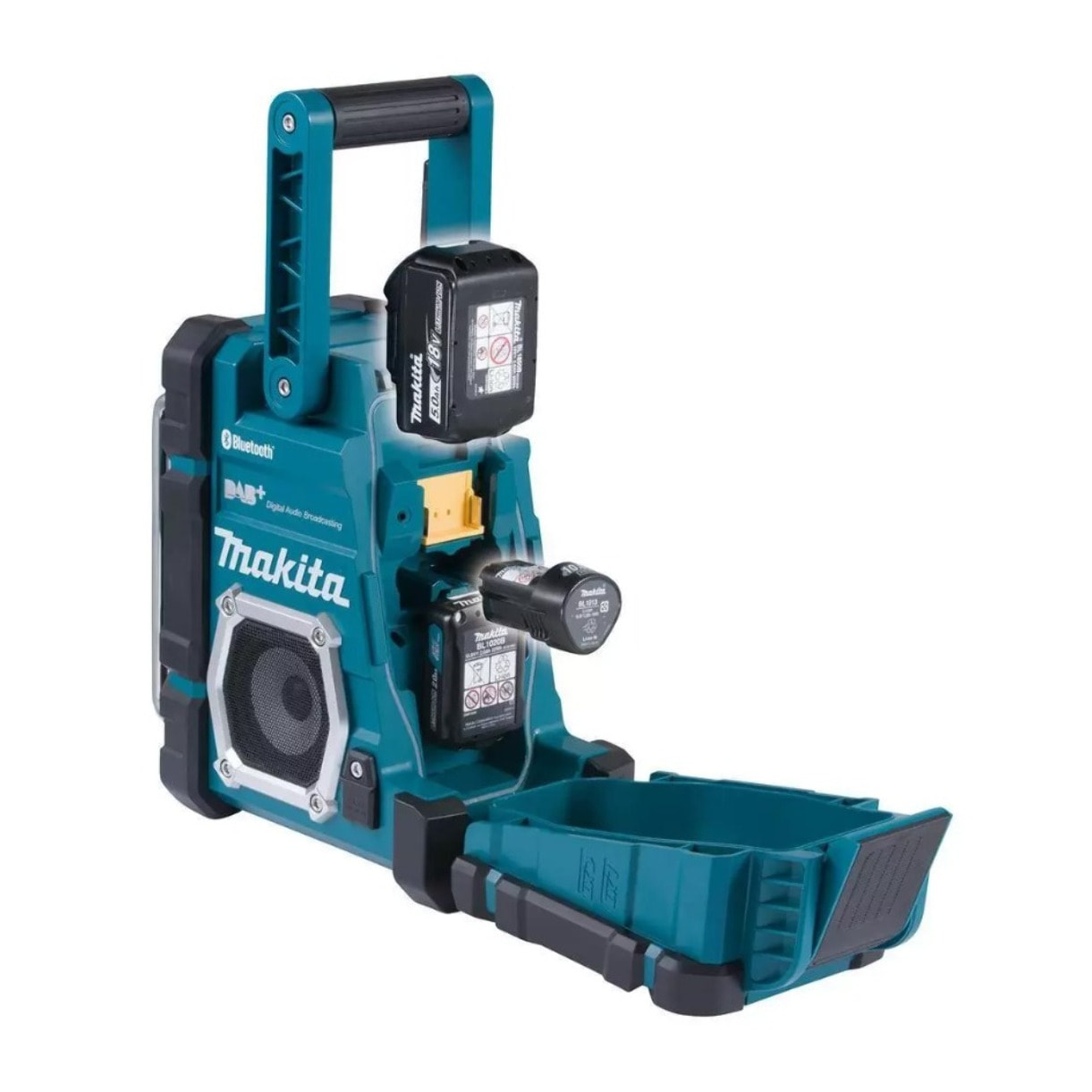 MAKITA 7.2 to 18 V Li-Ion Construction Radio - Sin batería ni cargador - DMR112