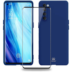 Coque IBROZ Oppo Reno 4 Pro 5G Coque bleu