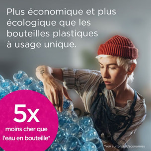 Carafe filtrante BRITA en verre model one