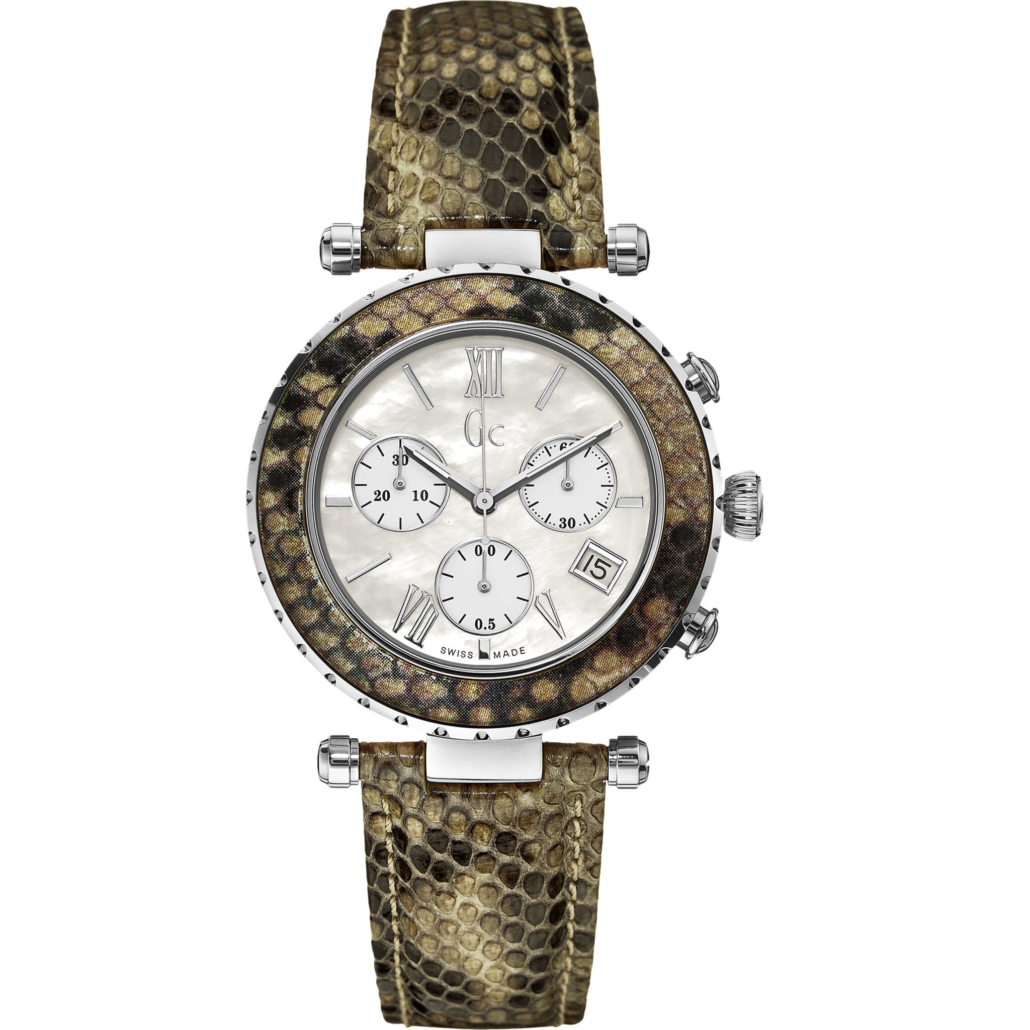 Gc Quartz Analog Chronograph Diver Chic