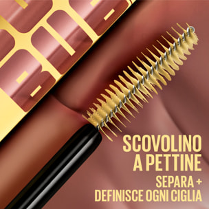 Mascara Very Black Colossal Bubble Volumizzante a Lunga Tenuta con Scovolino a Pettine